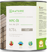 Масло GNature 271 WPC-OI для ДПК 2,5 л