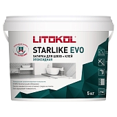 Затирка эпоксидная Litokol Starlike Evo S.113 Neutro 5 кг