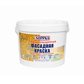 Краска фасадная Soppka OSB Facade Finish Decor огнебиозащитный 10 кг