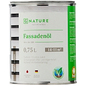 Масло GNature 285 Fassadenol для фасадов металлик 0,75 л