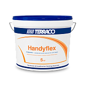 Шпатлёвка специальная Terraco Handyflex заполнитель трещин 5 кг