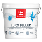 Шпатлёвка водостойкая Tikkurila Euro Filler 10 л 