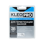 Лента бордюрная Kleo PRO для герметизации ванной 38 мм х 3,35 м