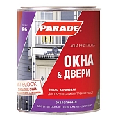 Эмаль специальная Parade A6 Окна & Двери 0,9 л