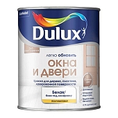 Краска-грунт Dulux Окна и Двери база ВC 0,75 л