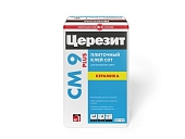 Клей специальный Церезит CM 9 Plus плиточный 25 кг