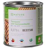 Масло террасное GNature 277 Terrassen und Gartenmöbelöll 0,375 л