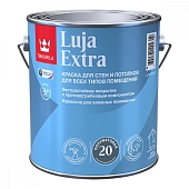 Краска влагостойкая Tikkurila Luja Extra 20 полуматовый база А 2,7 л